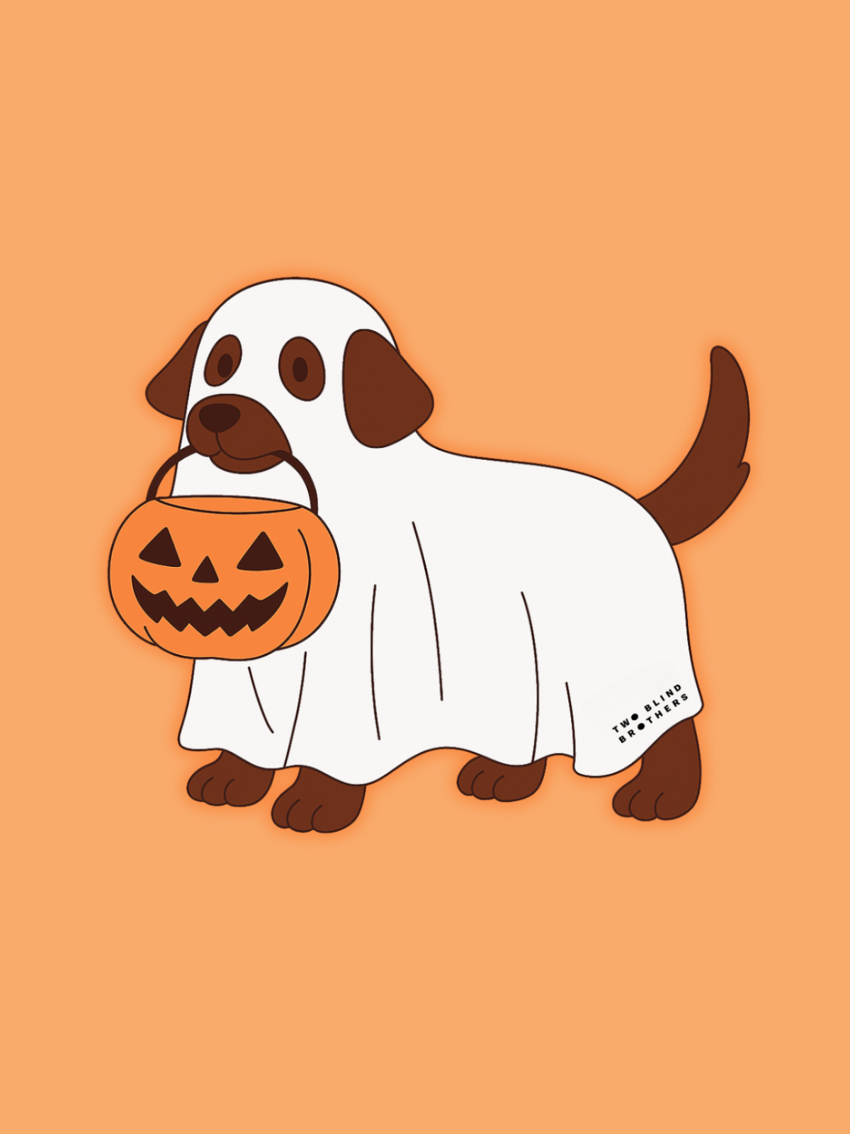 Two Blind Brothers - Scratch & Sniff Pumpkin Stickers all