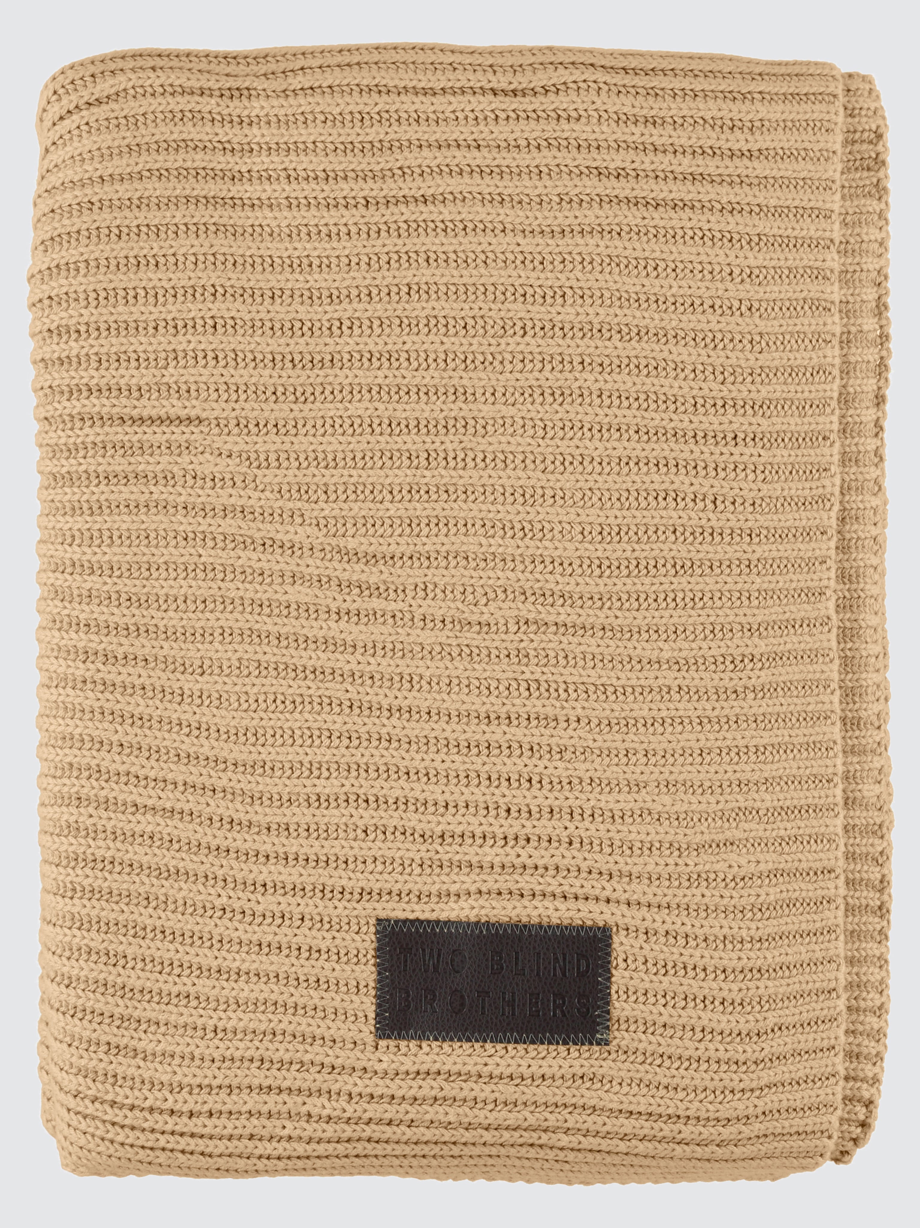 Two Blind Brothers - Gift Cotton Blanket Camel
