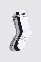 Neutral Calf Sock Bundle (4 Pairs)