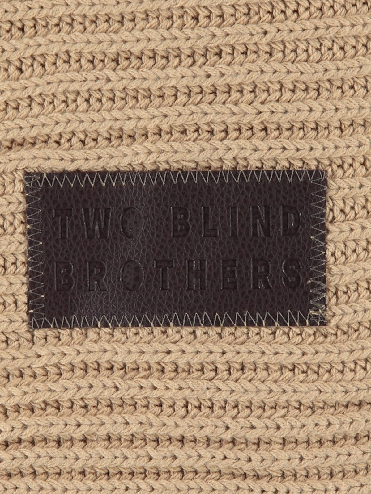 Two Blind Brothers - Gift Cotton Blanket Camel