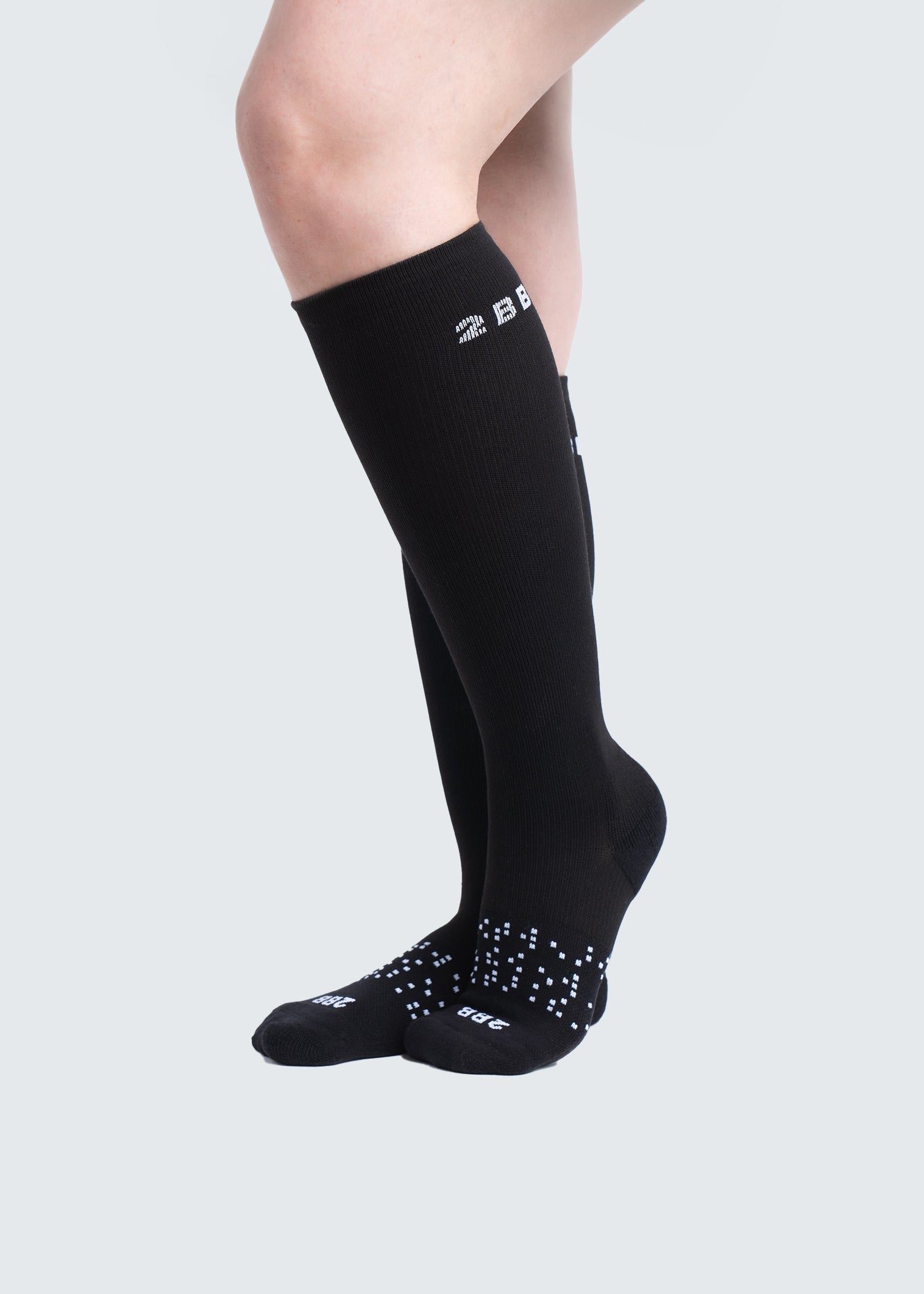 Two Blind Brothers - Gift Compression Sock Bundle (3 Pairs) Black
