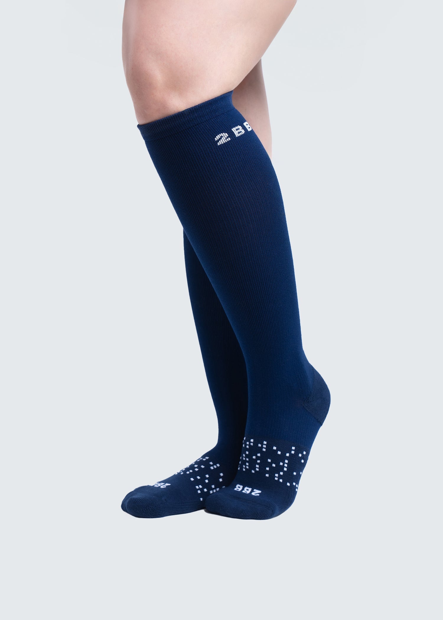 Two Blind Brothers - Gift Compression Sock Bundle (3 Pairs) Navy