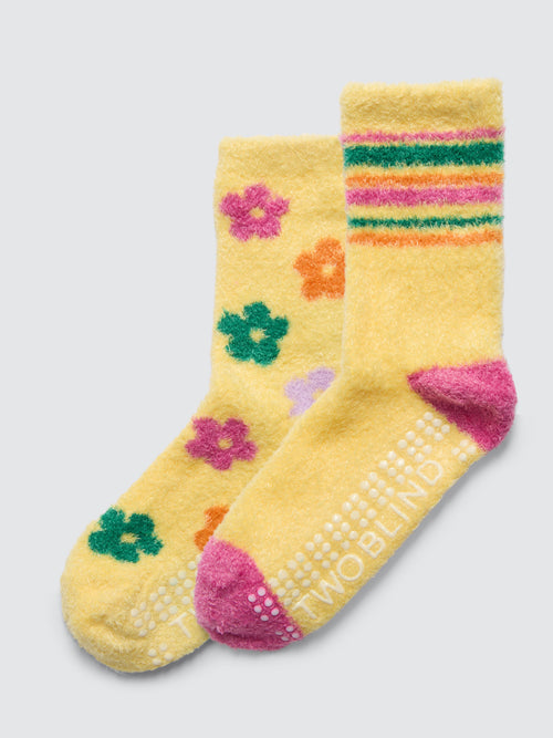 Fuzzy Sock Bundle (2 Pairs) in One Size