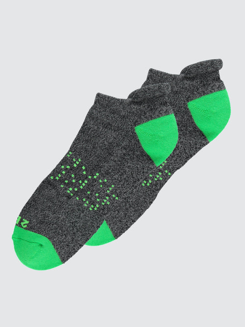 Green Ankle Sock in Green