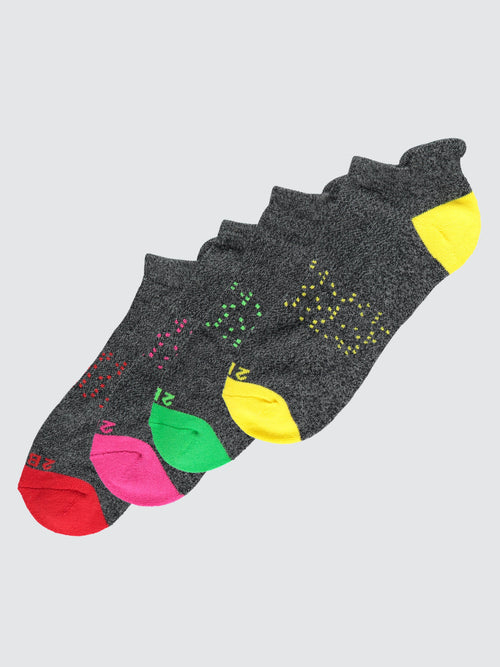 Ankle Sock Bundle (4 Pairs) in One Size