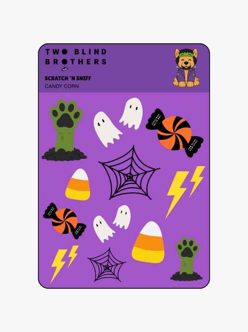 Scratch & Sniff Candy Corn Stickers in Default Title