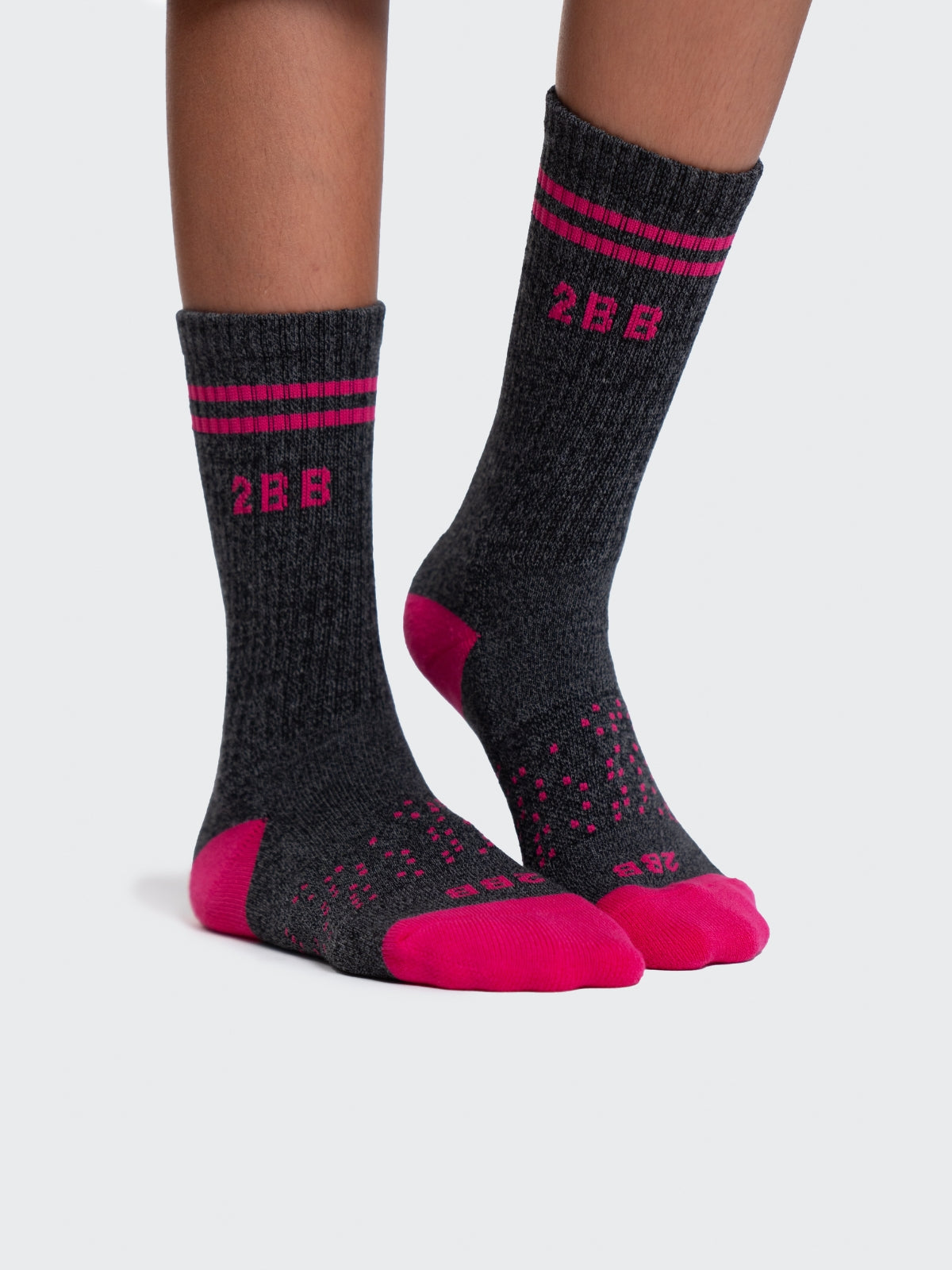 Two Blind Brothers - Gift Youth Calf Sock Bundle (4 Pairs) Pink