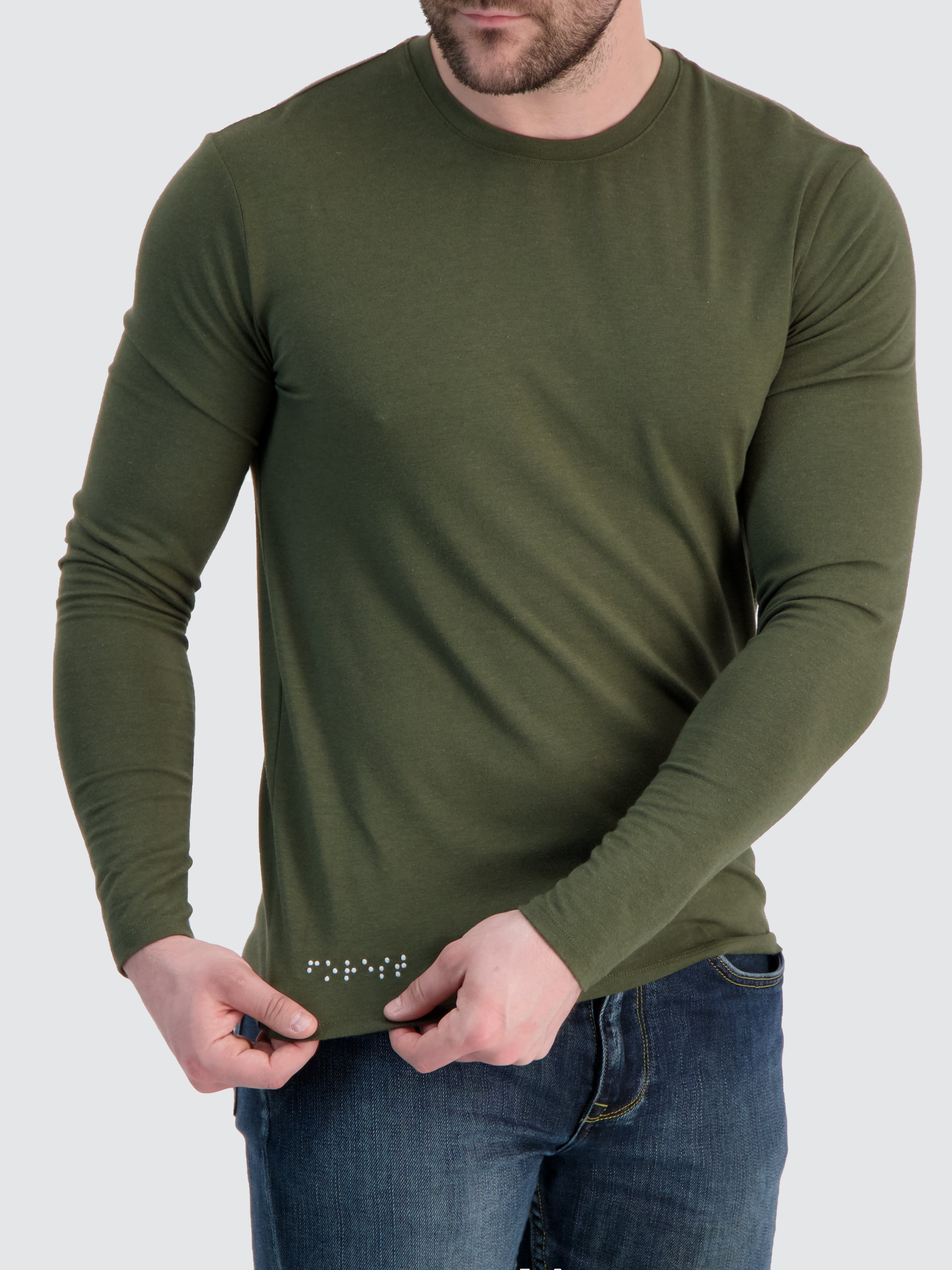 Two Blind Brothers - Mens Men's Long Sleeve Crewneck Forest