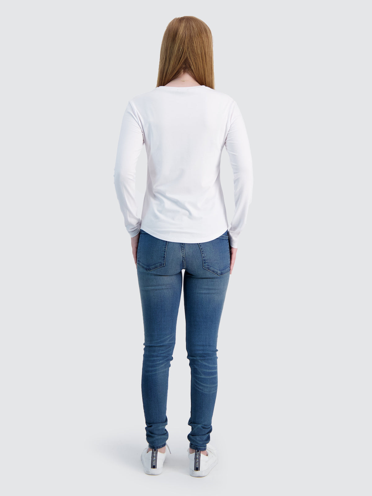Two Blind Brothers - Womens Women's LS Crewneck White