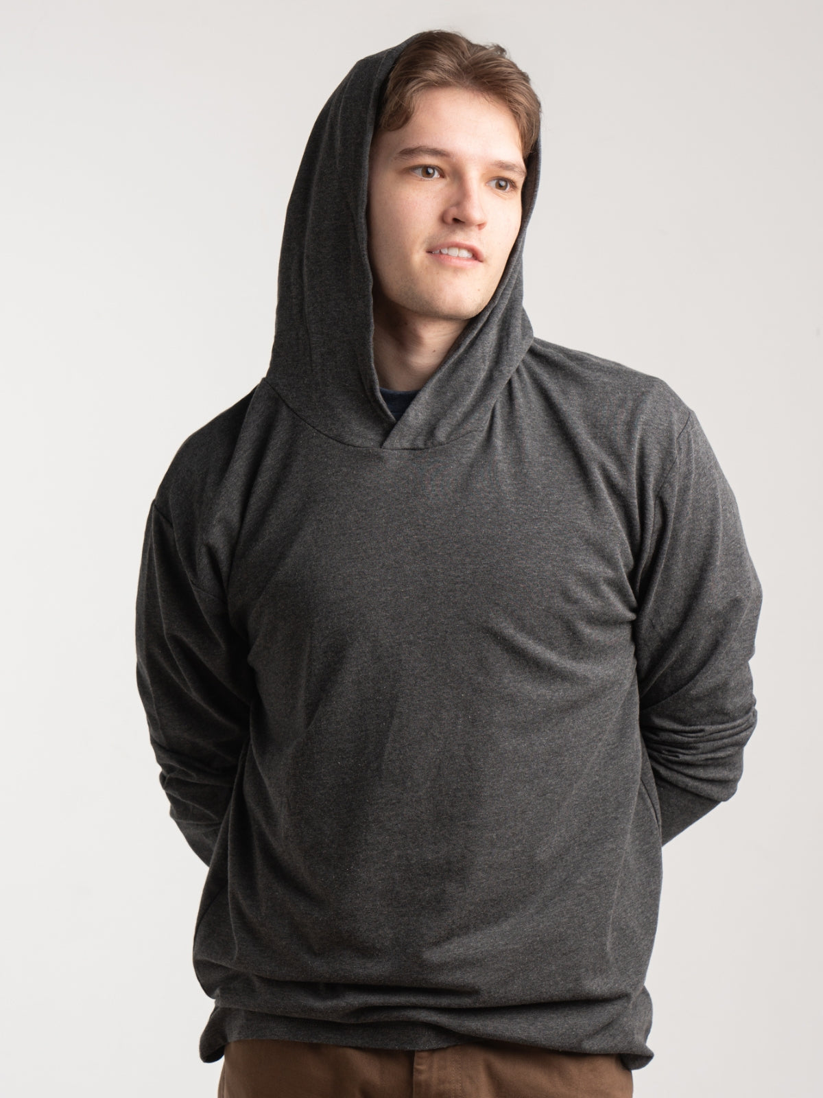 Two Blind Brothers - Mens Men's Pullover Hoodie Charcoal