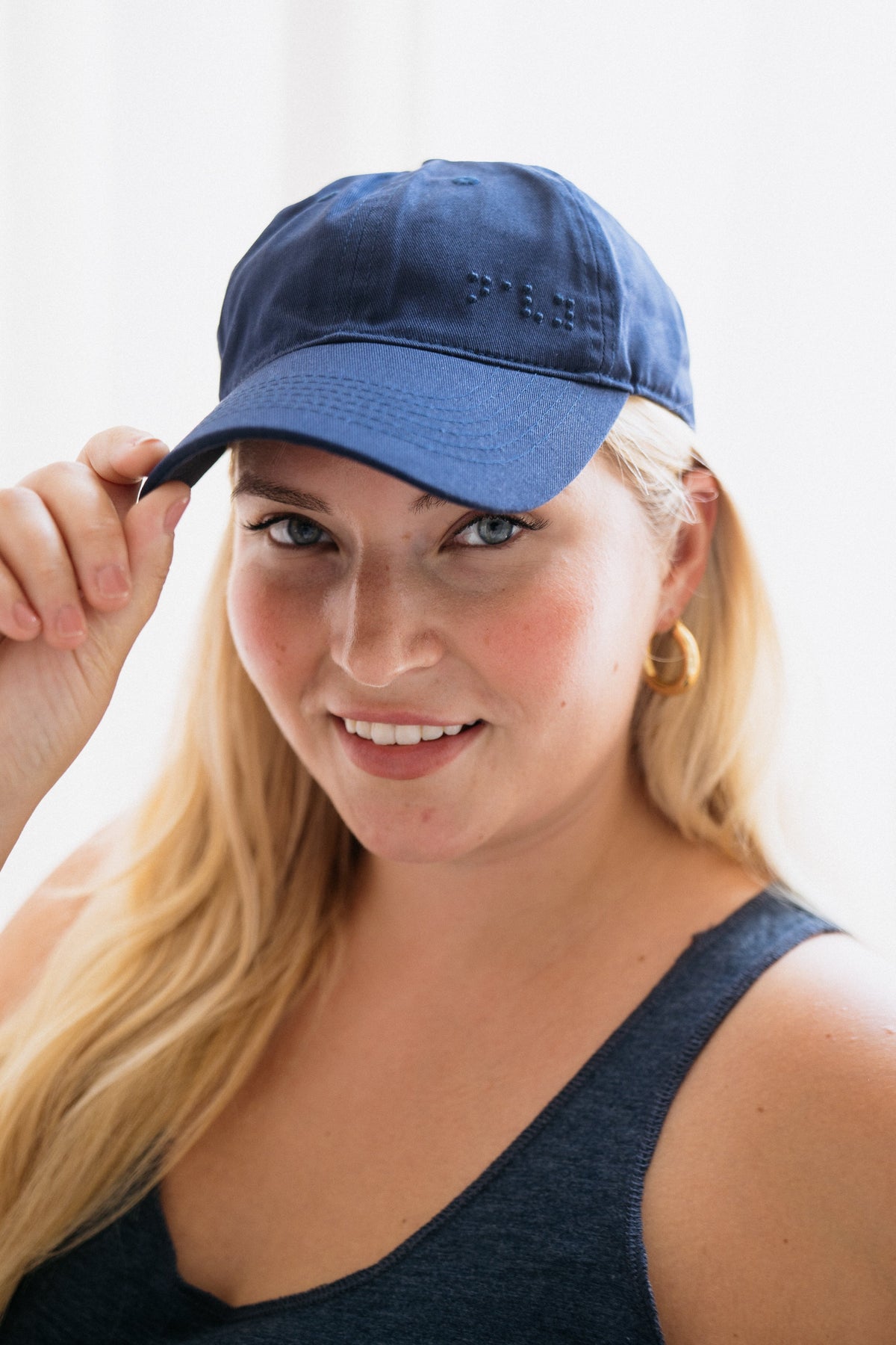 Two Blind Brothers - Gift Soft Baseball Cap Navy