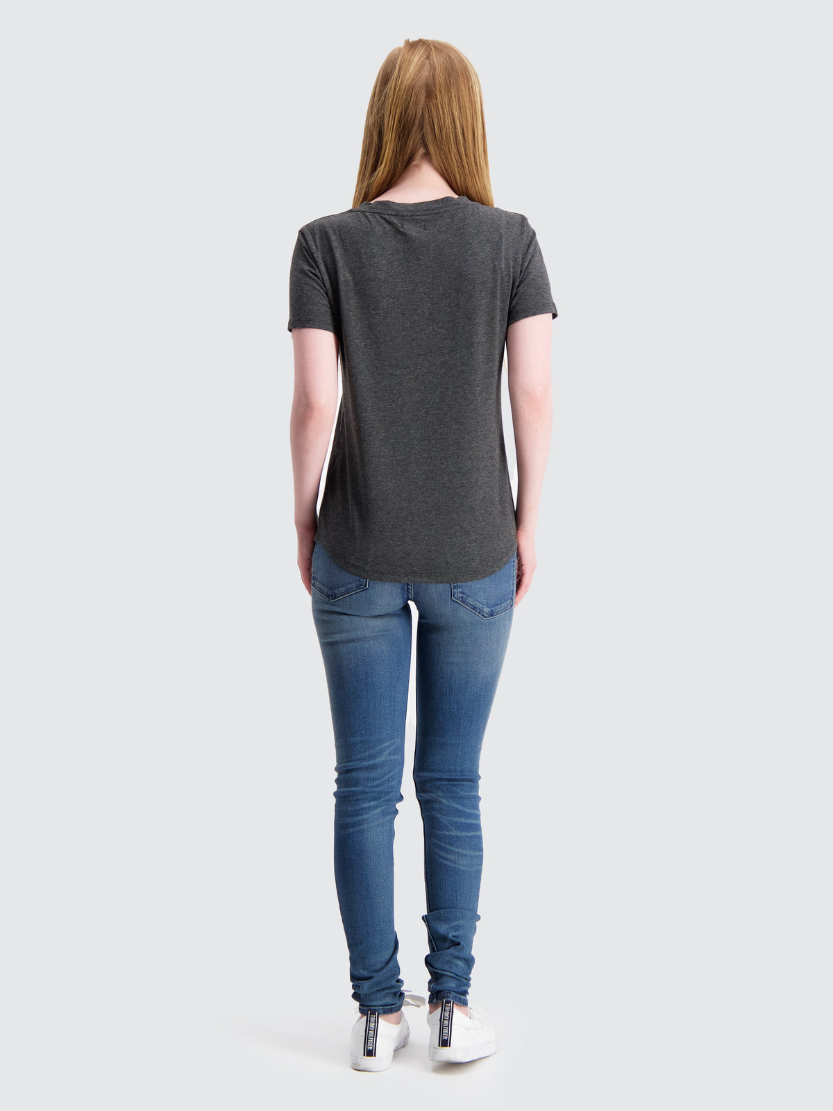 Two Blind Brothers - Womens Women's SS Henley Charcoal