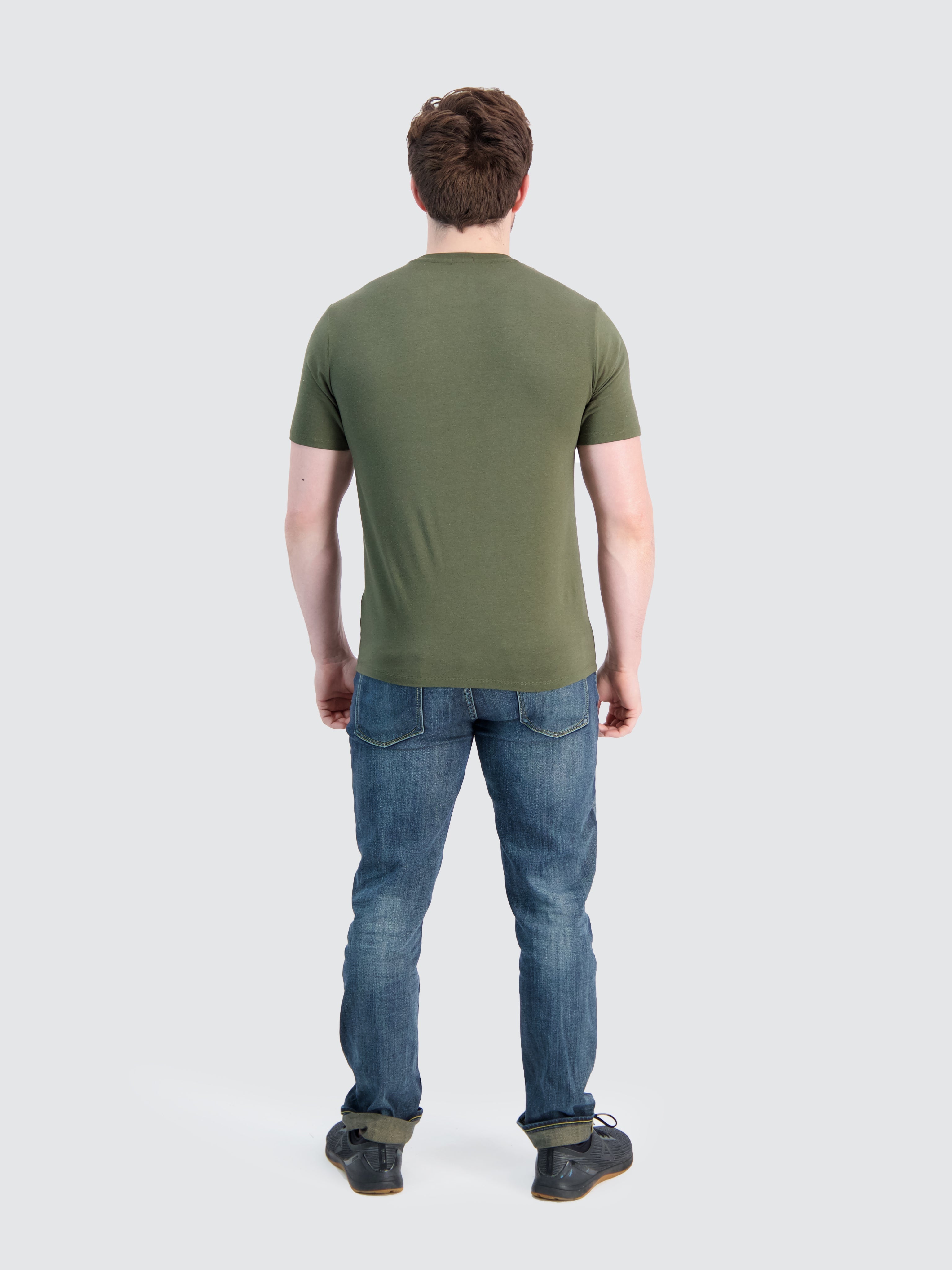 Two Blind Brothers - Mens Men's SS Crewneck Tee Forest