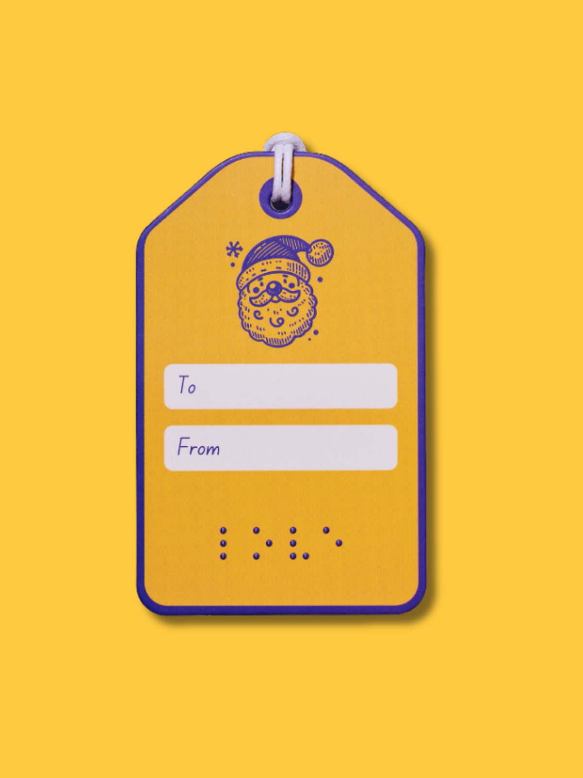 Two Blind Brothers - Gift Tag LoveTags Santa