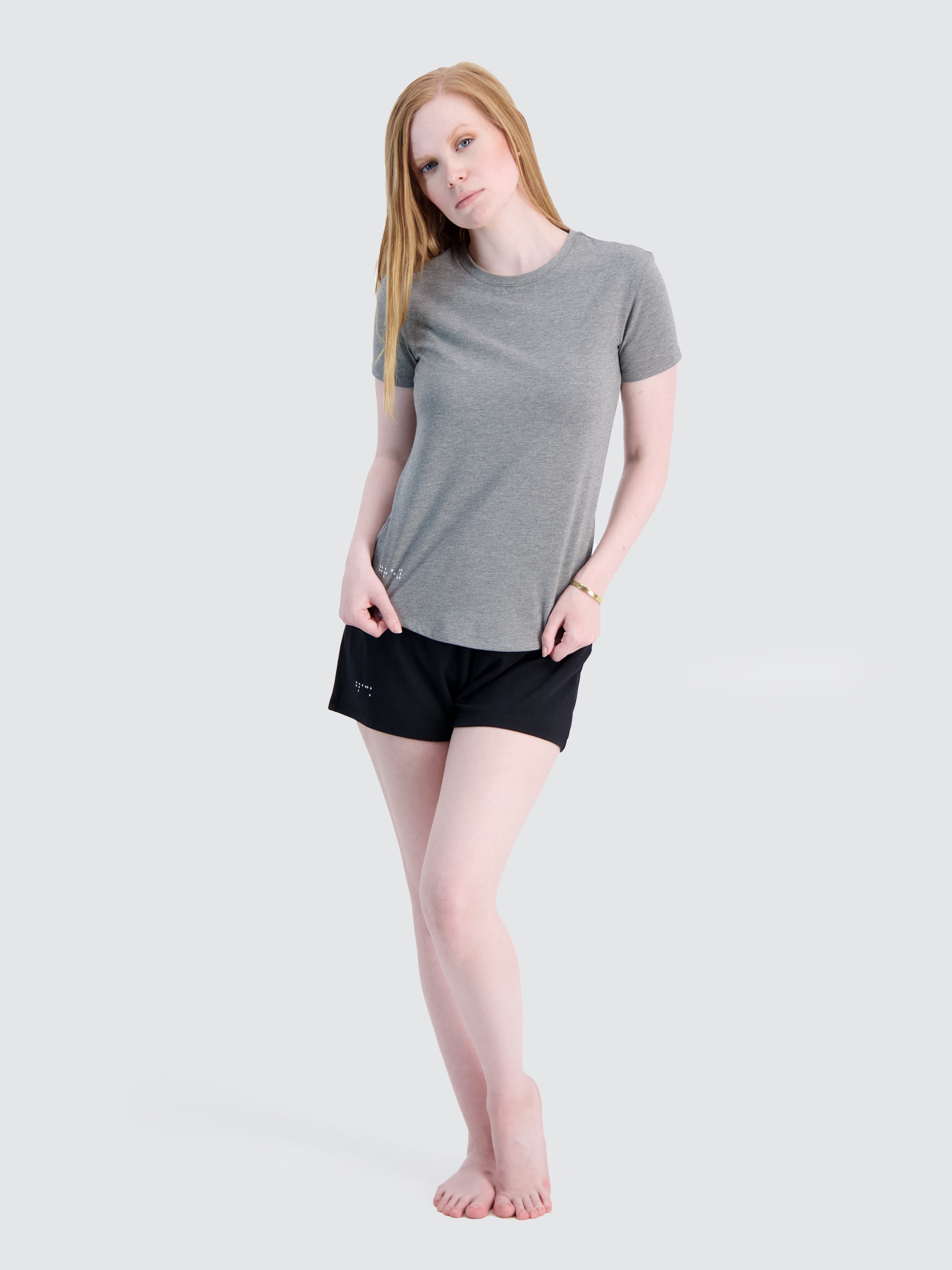 Two Blind Brothers - Womens Women's Jersey Lounge Shorts Black