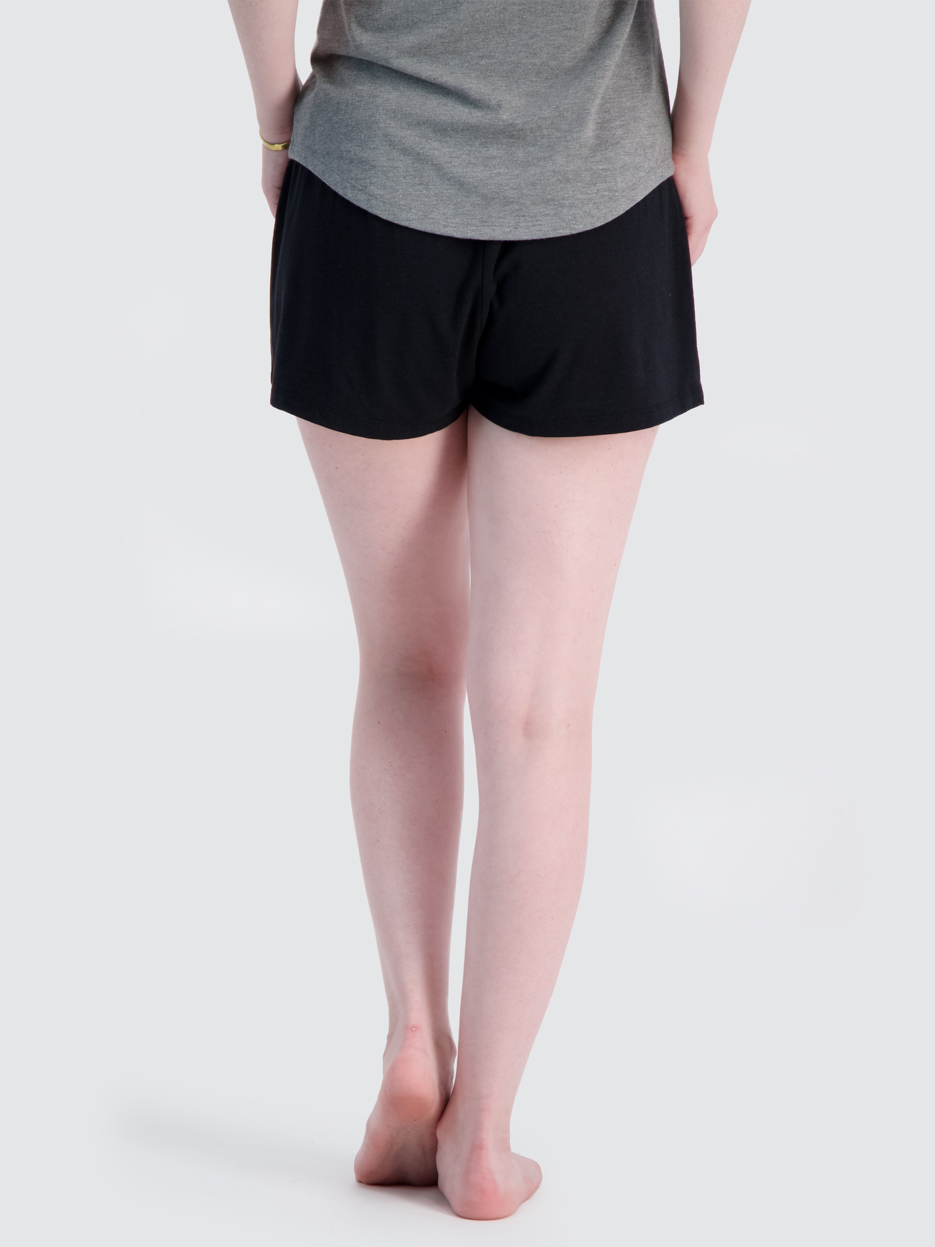 Two Blind Brothers - Womens Women's Jersey Lounge Shorts Black