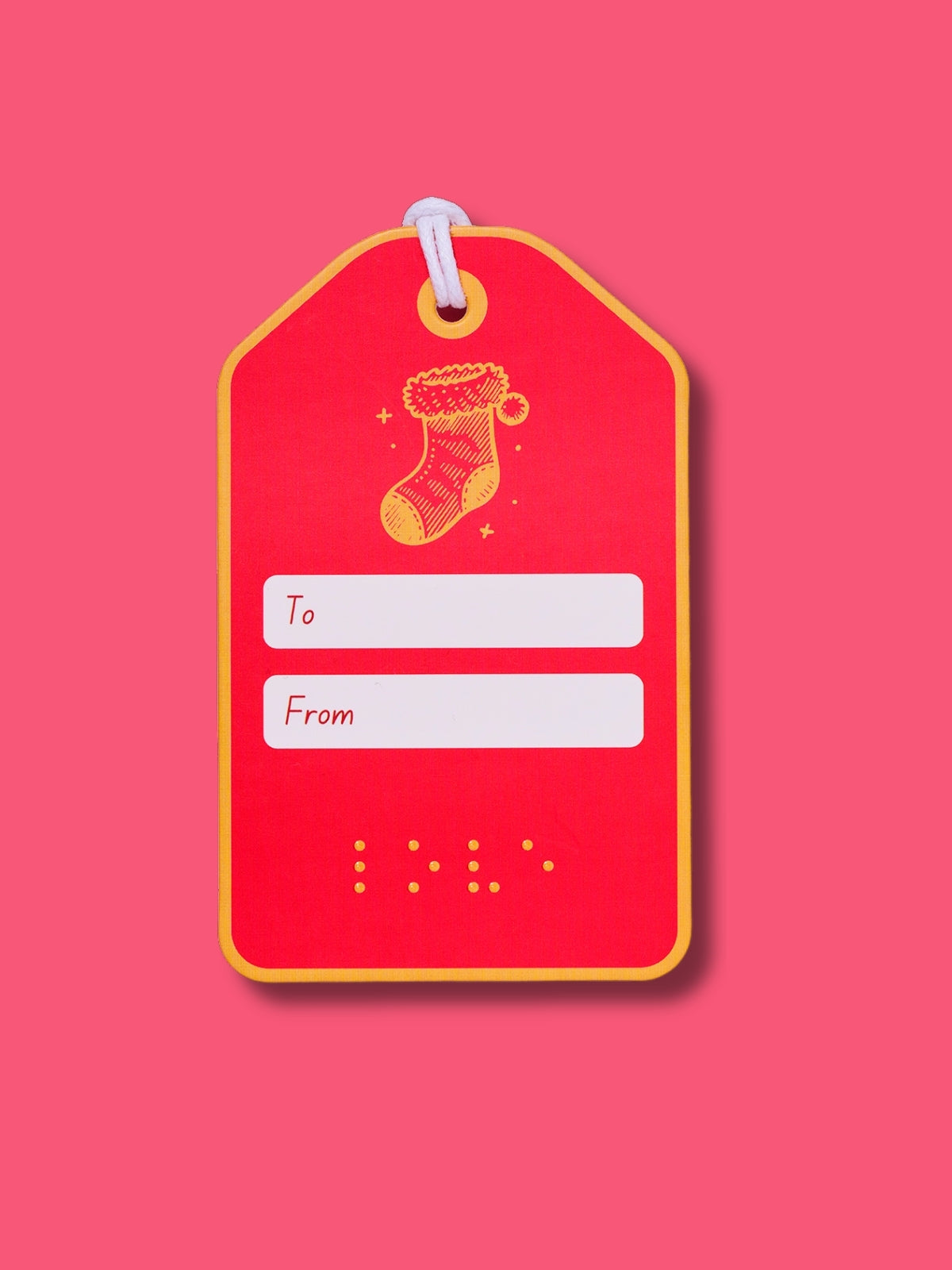 Two Blind Brothers - Gift Tag LoveTags Stocking