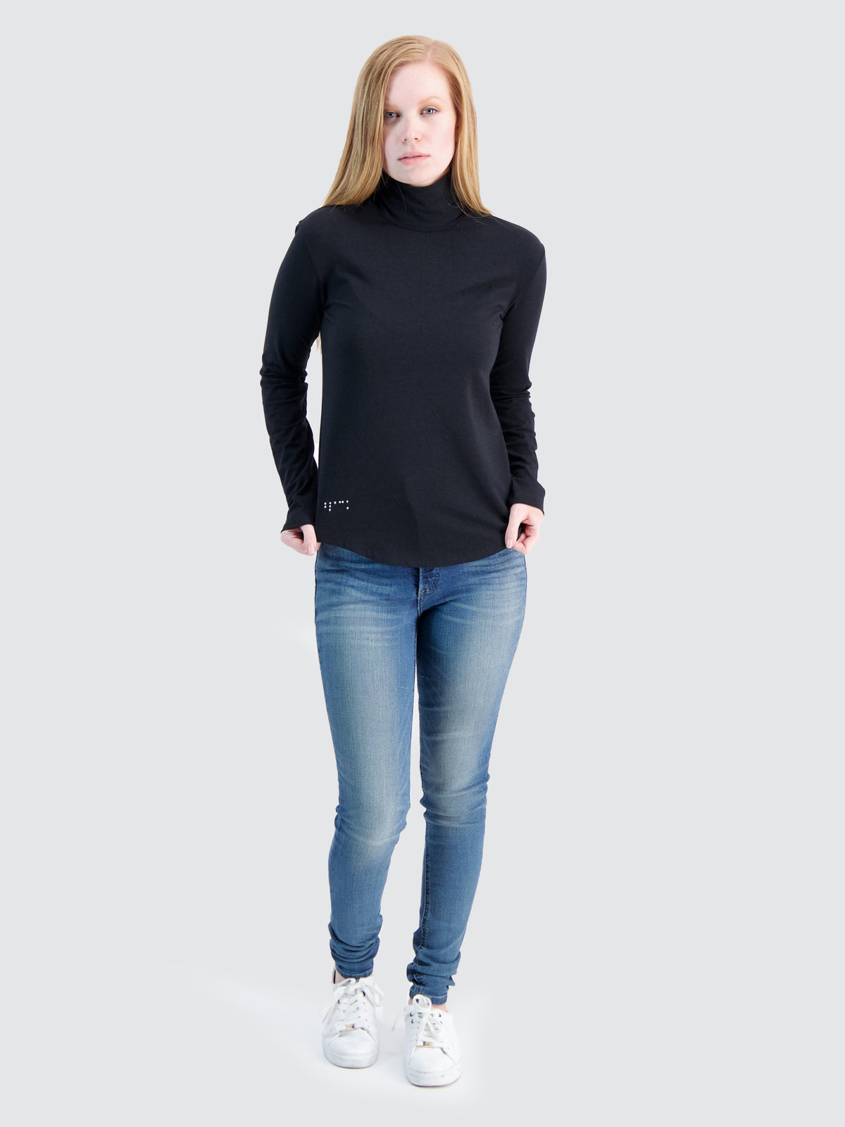 Two Blind Brothers - Womens Women's Turtleneck Black