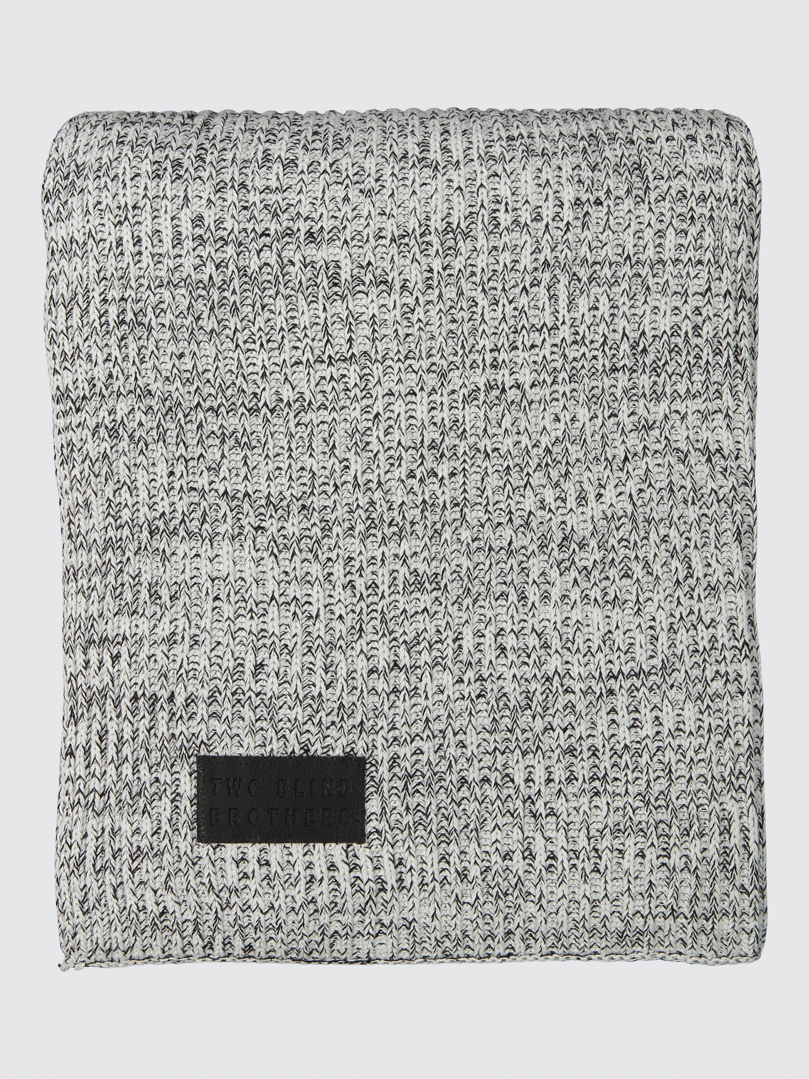 Two Blind Brothers - Gift Cotton Blanket Black-+-White