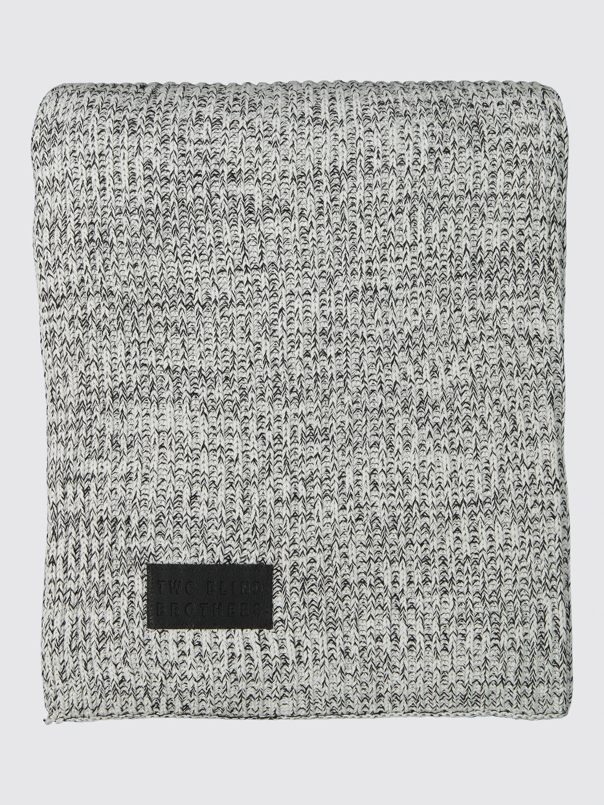 Two Blind Brothers - Gift Cotton Blanket Black-+-White